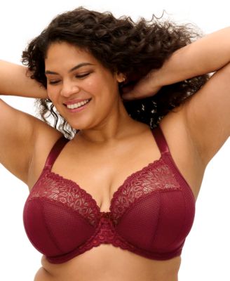 Tiernie Plus Size Plunge Bra EL303334