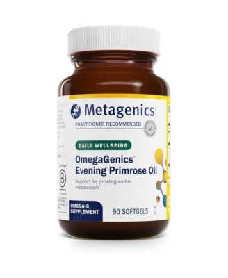 OmegaGenics Evening Primrose Oil Omega 6 with 50 Milligram GLA Supports Skin, Hormonal, PMS, Menopause and Immune Health 90 Softgels
