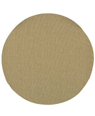 Karavia 2068X Tan 7'10" Round Rug