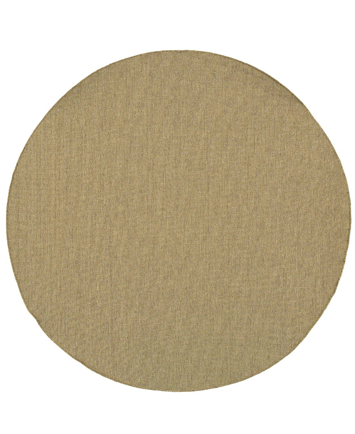 Oriental Weavers Karavia 2068X 8' Round  Round - Tan/ Tan-Polypropylene