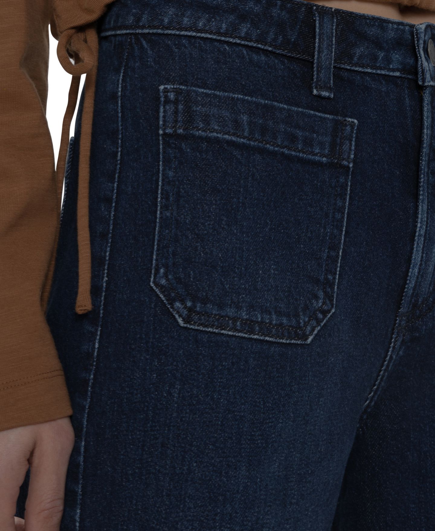 Женские широкие джинсы Silver Jeans Co. Isbister с высокой посадкой, цвет: Bijou — фото 4