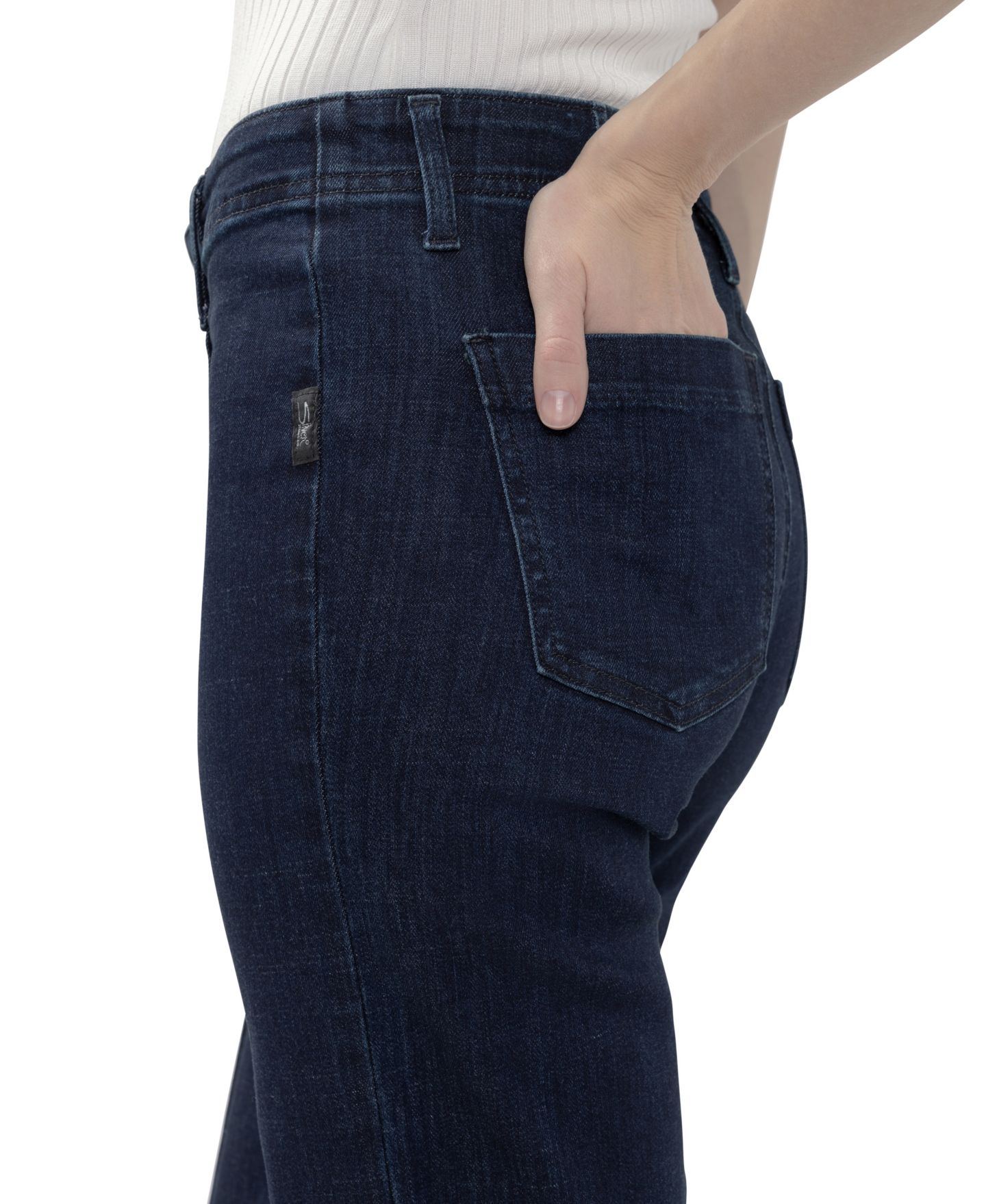 Женские джинсы Silver Jeans Co. Suki Wide-Leg Mid-Rise Cotton-Blend, цвет: Marco — фото 4