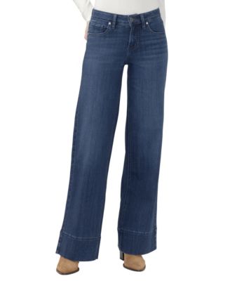 Women's Suki Mid-Rise Wide-Leg Jeans