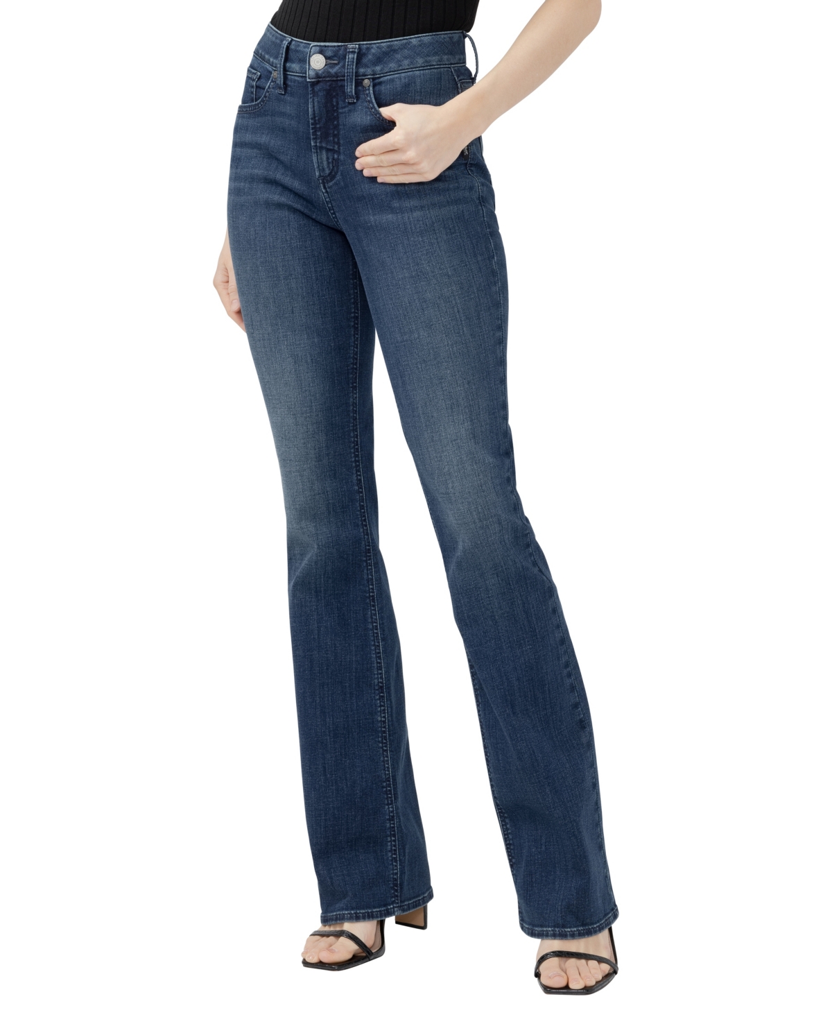 Silver Jeans Co. Women's Avery Bootcut High-Waisted