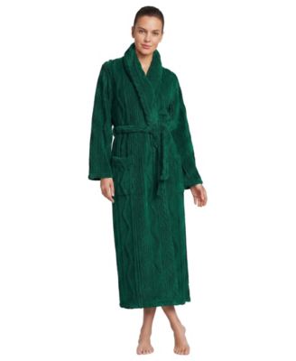 Women's Cozy Cable Plush Robe