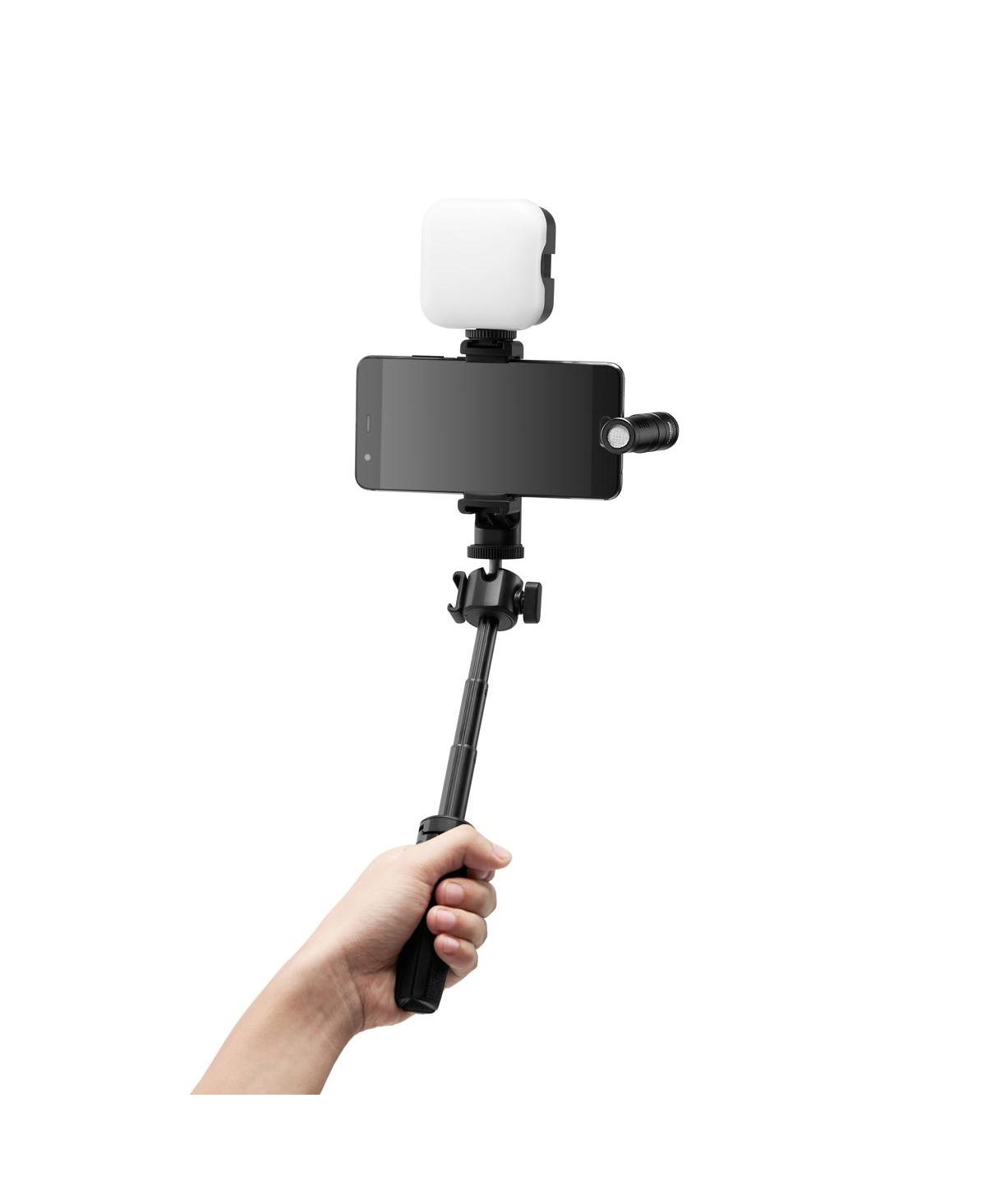 Godox Vlogging Kit with 3.5mm Universal Edition LED6Bi Bi Color LED Video Light (Open Box)
