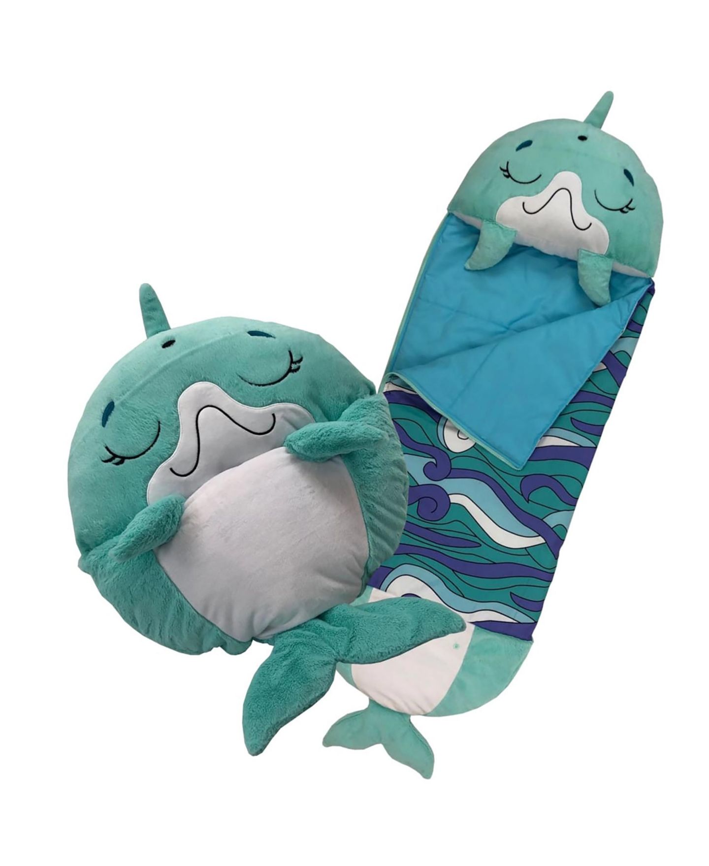 Детские мягкие игрушки Happy Nappers Med - Dolphin Disco — фото 2