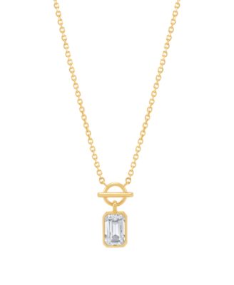 IGI Certified Lab-Grown Diamond (1 ct. t.w.) Pendant Necklace in 14k Yellow Gold