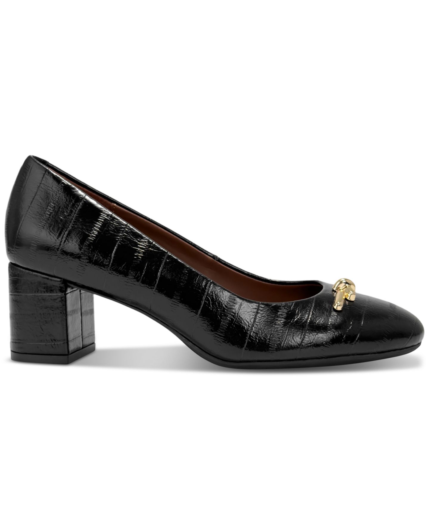 Женские туфли-лодочки Aerosoles Ebella на устойчивом каблуке, цвет: Чёрный — фото 2