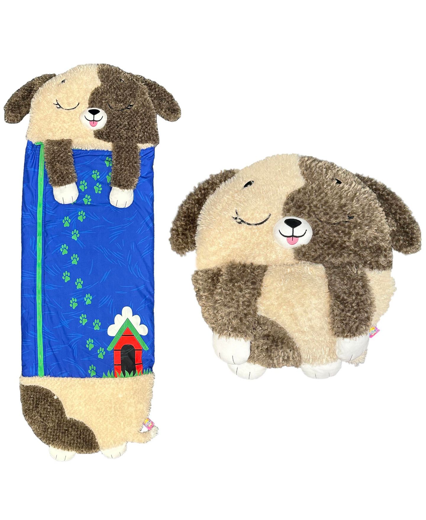 Детские мягкие игрушки Happy Nappers Medium Dog Weighted-Arms Pillow Sleepy Sack — фото 10