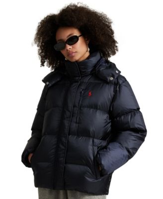 Women's Water-Resistant Long-Sleeve Quilt Jacket