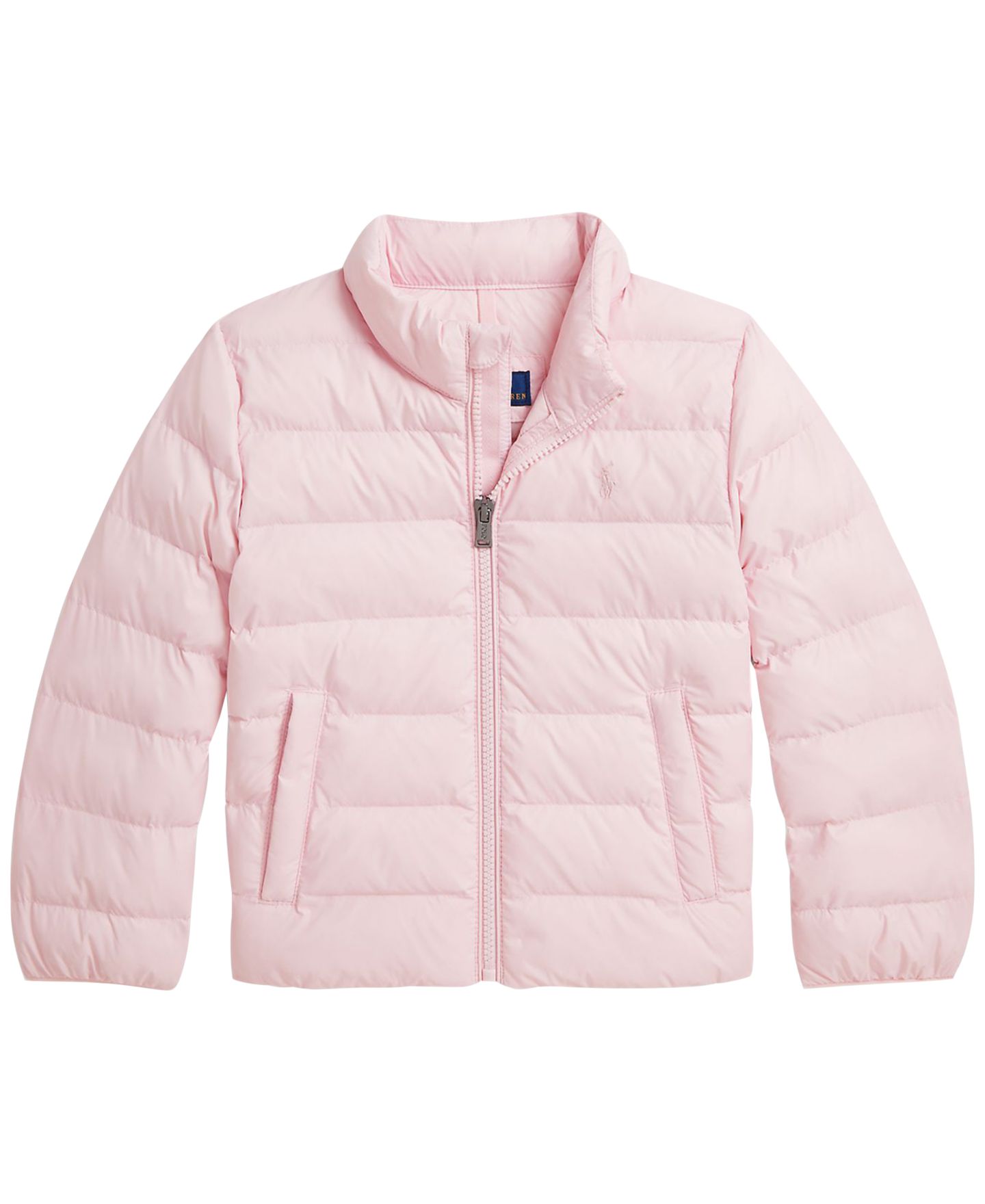 Куртка Polo Ralph Lauren The Colden Packable Quilted Jacket для девочек, цвет: Розовый — фото 1