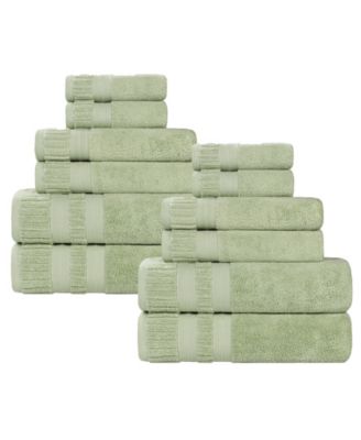Venice Cotton 12-Piece Towel Set