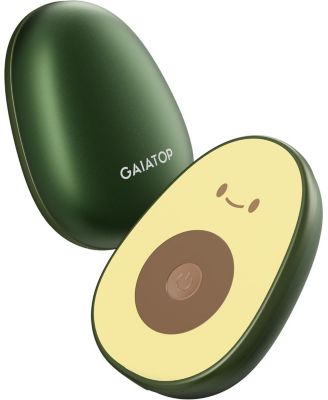 Rechargeable Hand Warmers 2-Pack, Magnetic Avocado Design, 3 Heat Settings, Portable Pocket Heater, Reusable Electric Hand Warmers