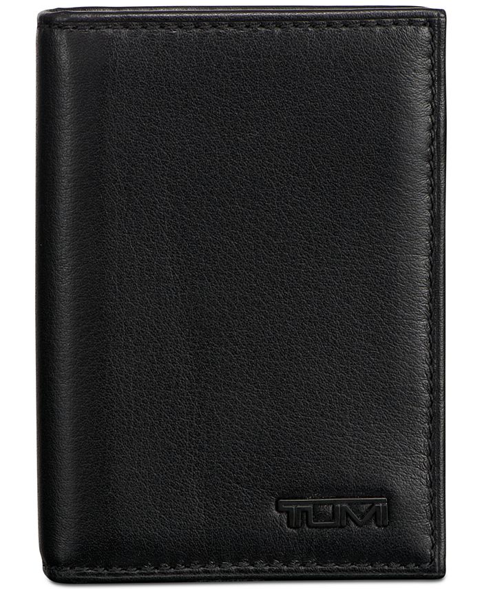 TUMI - Men's Leather Gusseted Card Case