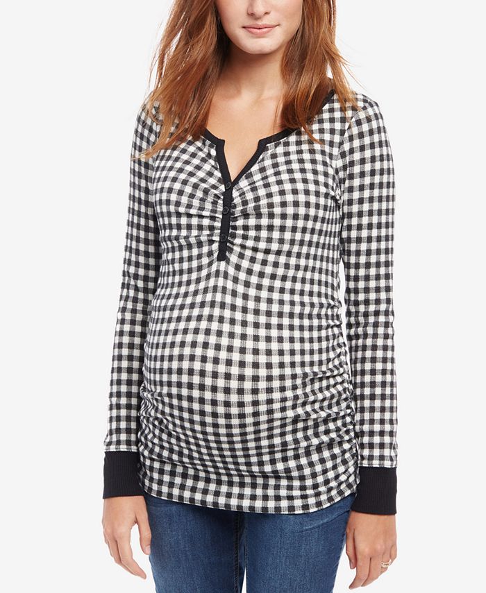 Motherhood Maternity Henley Top Macy's