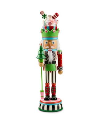 Confetti Christmas Wood Nutcracker