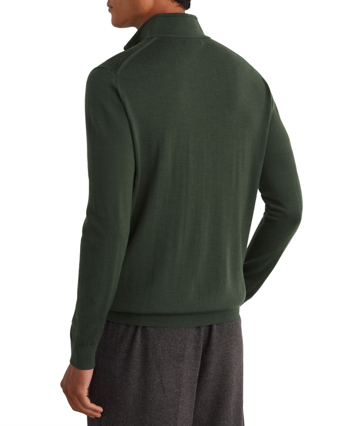 Мужской свитер REISS Blackhall Slim-Fit Merino Wool Fine-Gauge Knit — фото 2