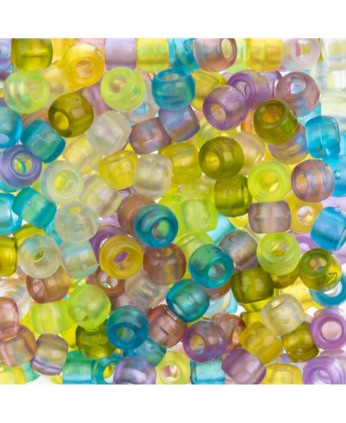 John Bead Assorted Imitation Plastic Crow Beads for Diy Jewelry Making