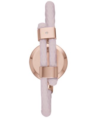 Michael Kors Access Women's Crosby Pink Silicone Slider Bracelet Activity Tracker 24mm MKA101004