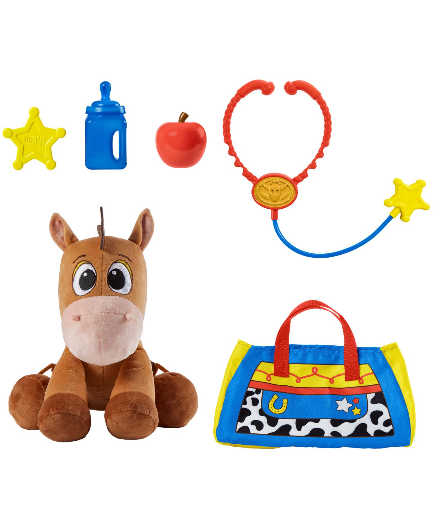 Детские мягкие игрушки Imaginext Bullseye 9" Care Kit Plush & Accessories — фото 4