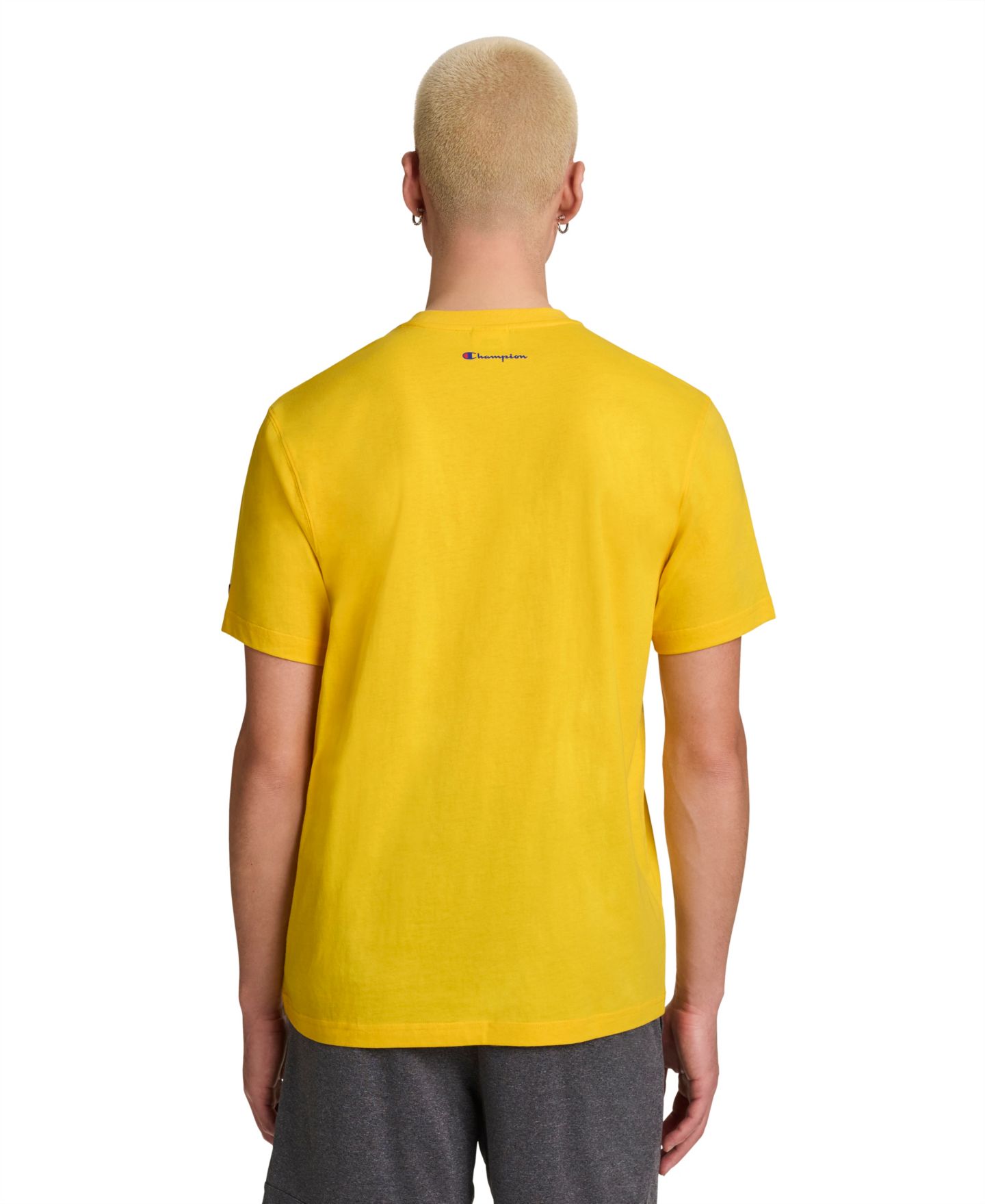 Мужская футболка Champion Regular-Fit USA, цвет: Золотой — фото 5