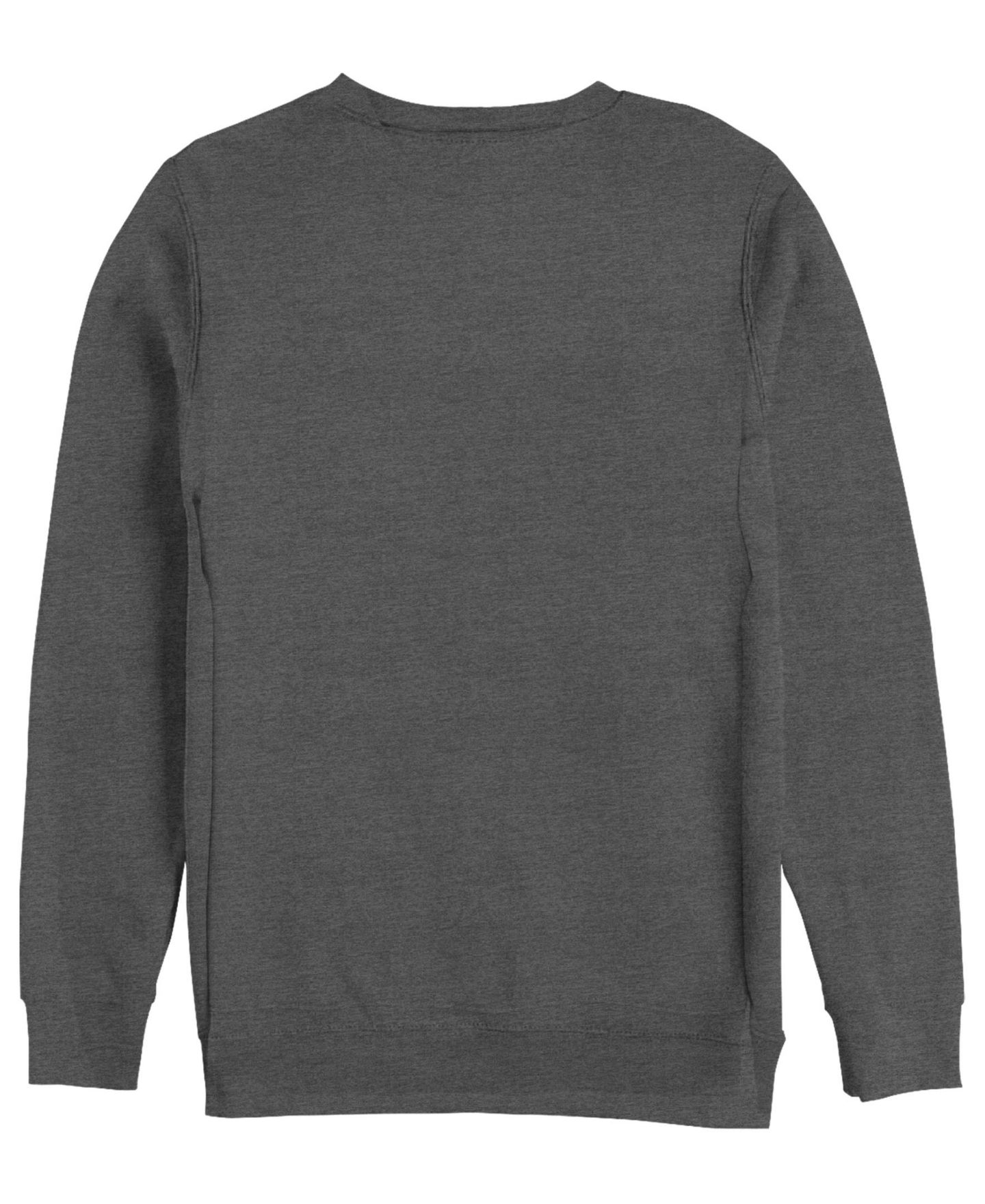 Мужская толстовка Fifth Sun Pumpkin Kitty Graphic Crewneck Cotton-Blend, цвет: Угольный меланжевый — фото 2