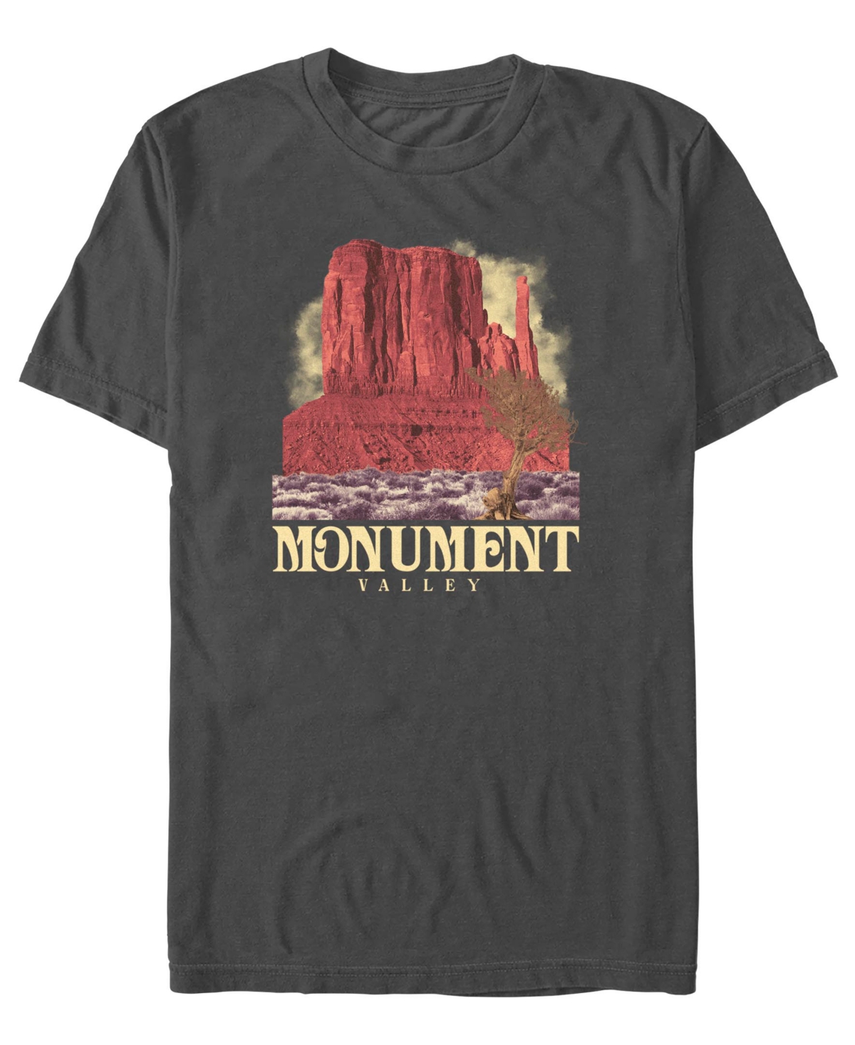 Fifth Sun Men's Monument Valley Graphic Americana Cotton T-Shirt