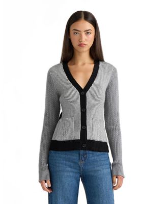 Women's Block Cable Cardigan