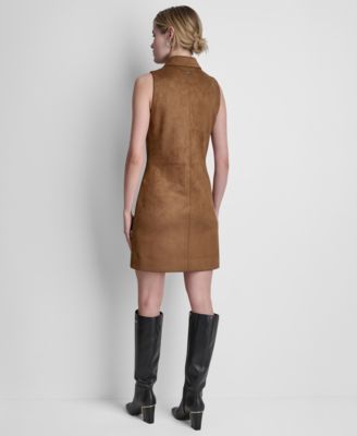 Women's Brown Shift Dresses