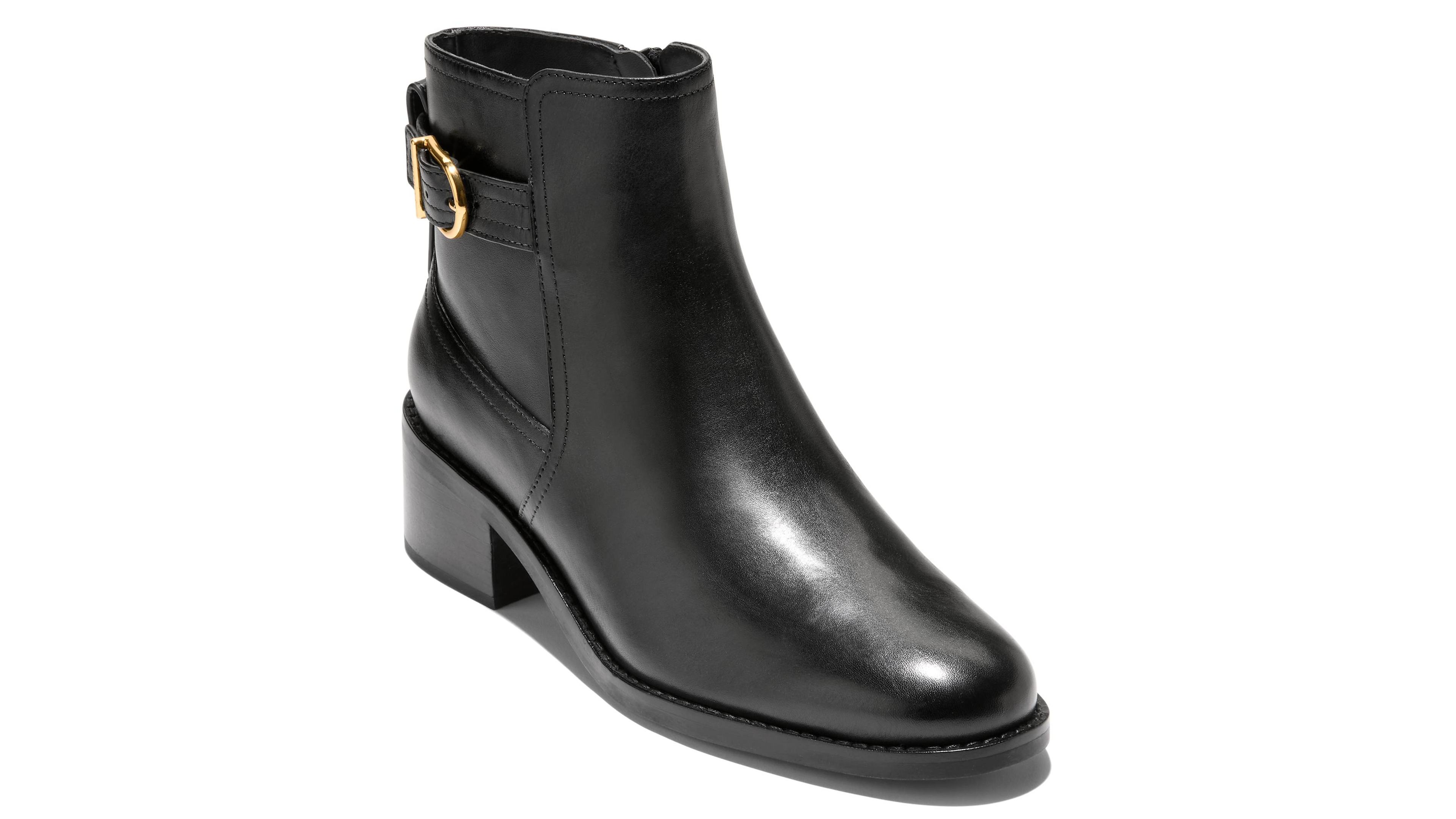 Cole Haan Women's Haddie Full-Zip Buckle Ankle Booties