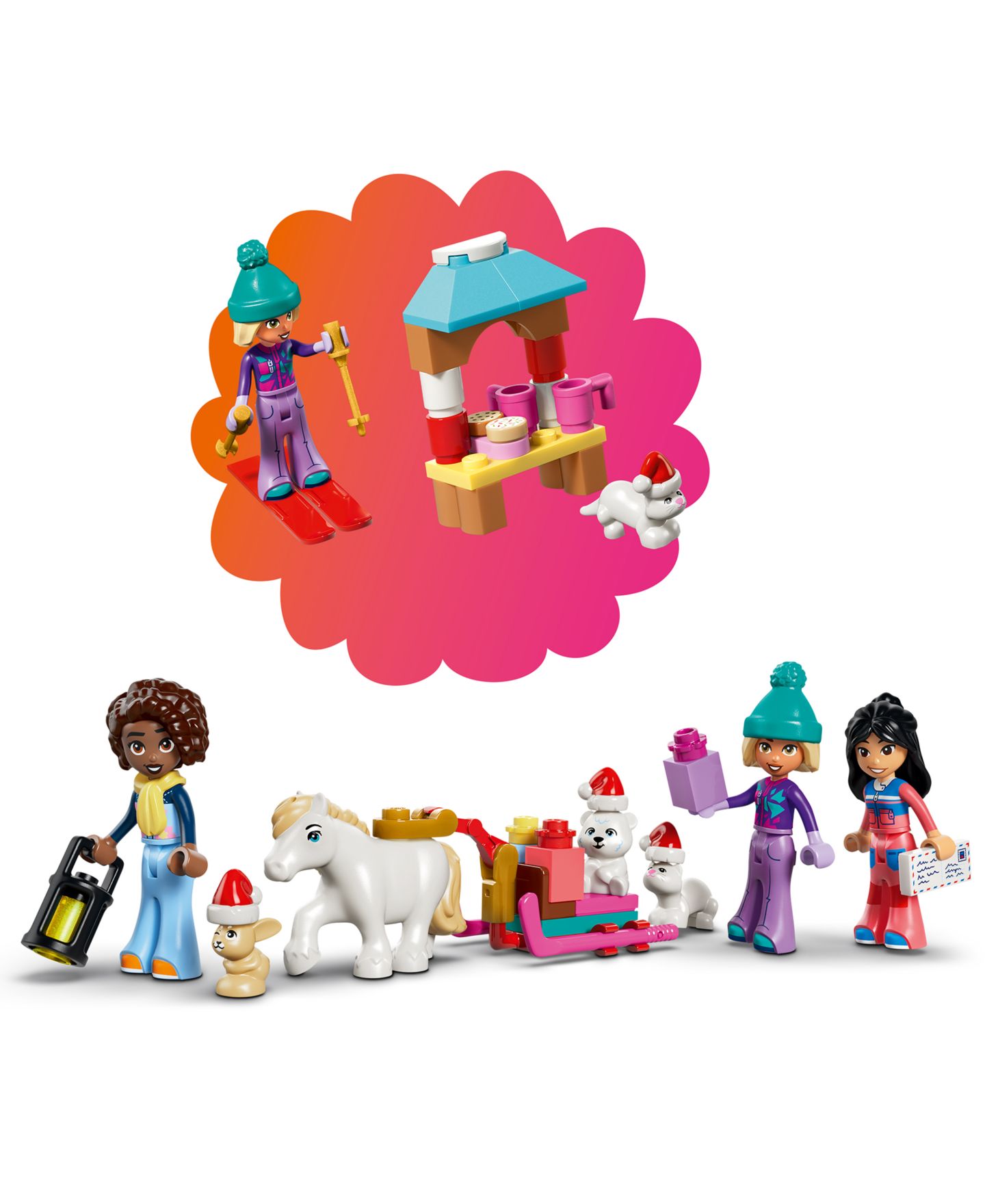 Детский конструктор LEGO® Friends Advent Calendar 2026 42698, 211-Piece Building Set, Ages 6+ — фото 3