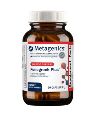 Fenugreek Plus Supports Healthy Metabolism and Blood Sugar Balance With Fenugreek Seed, Bitter Melon and Gymnema Extracts 60 Capsules