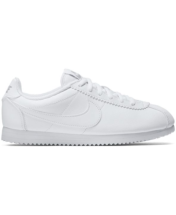 women's classic cortez premium casual sneakers from finish line