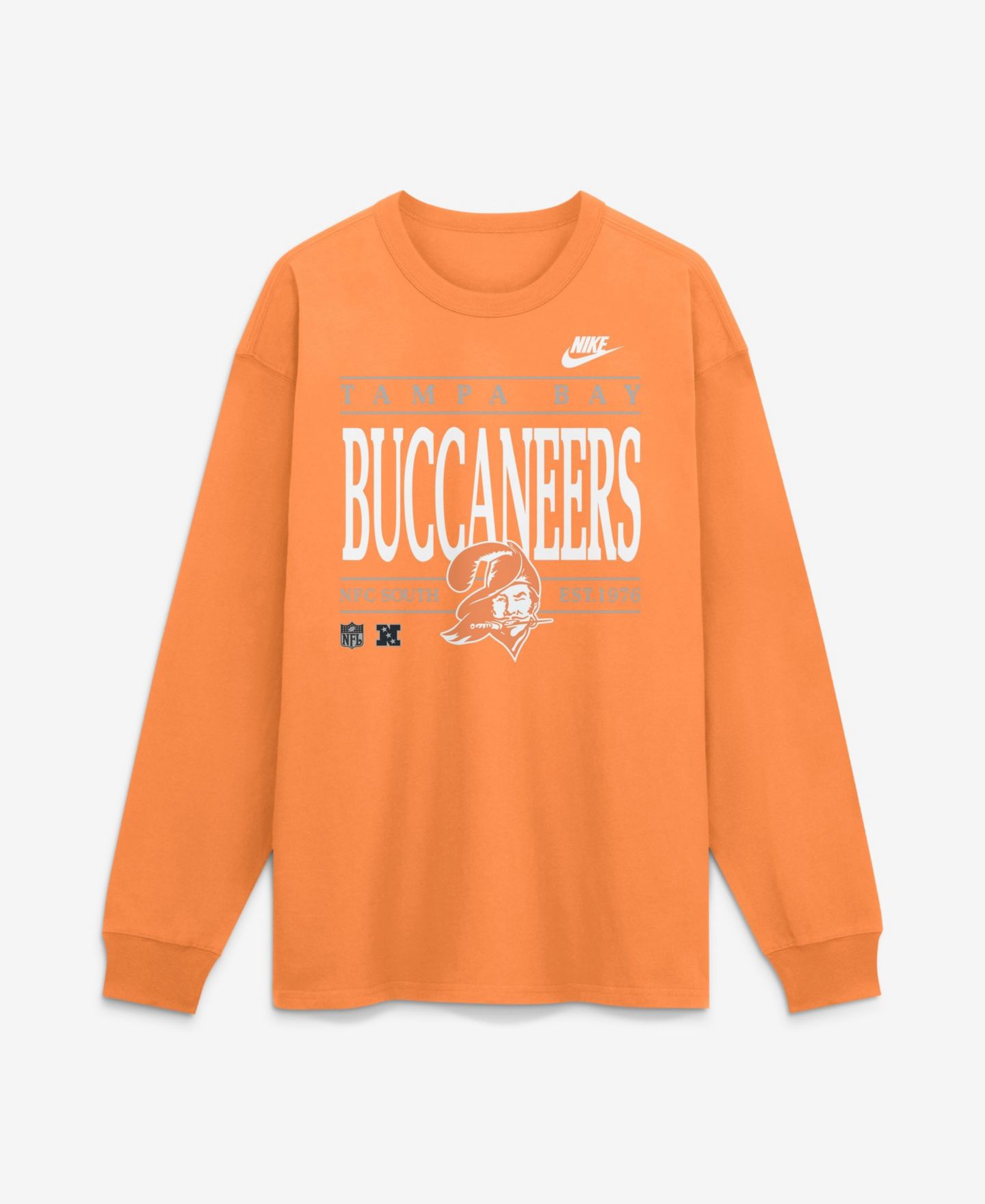 Мужская футболка Nike Tampa Bay Buccaneers Rewind Max90 Long-Sleeve Graphic — фото 1