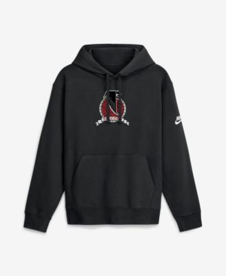 Men's Atlanta Falcons Short Pass Rewind Club Fleece Hoodie