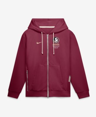 Nike - Men's Florida State Seminoles 2026 Sideline Full-Zip Hoodie Garnet