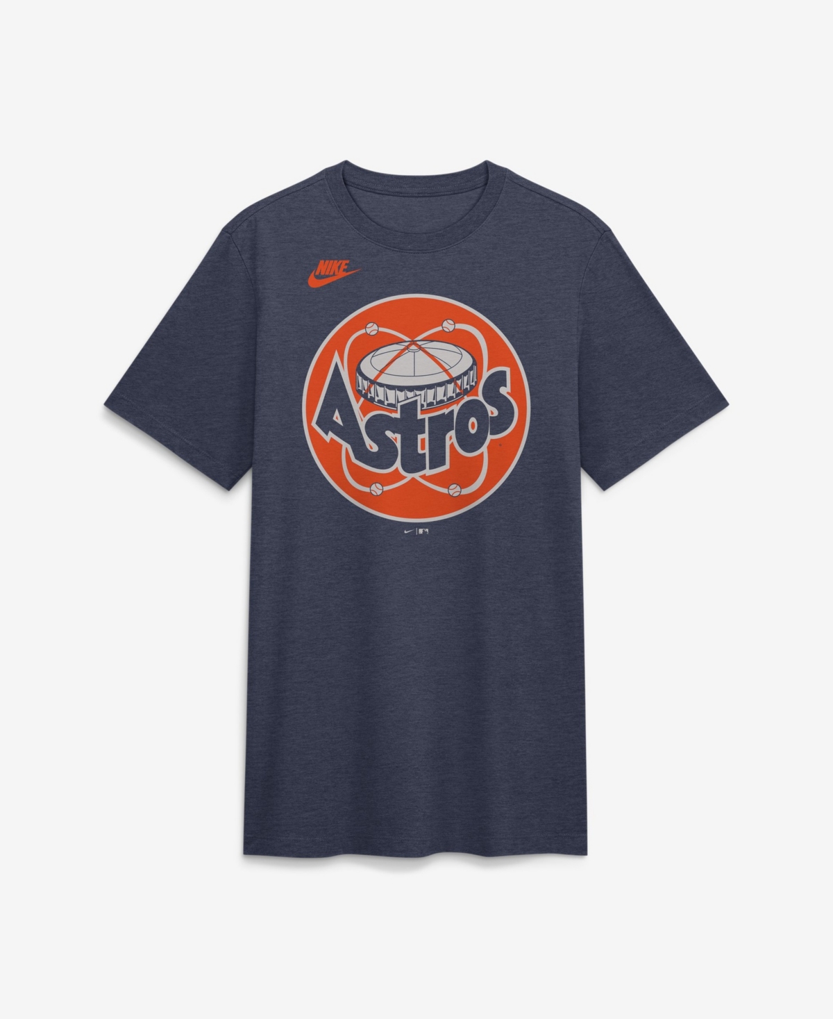 Nike Men's Houston Astros Cooperstown Logo Tri-Blend T-Shirt