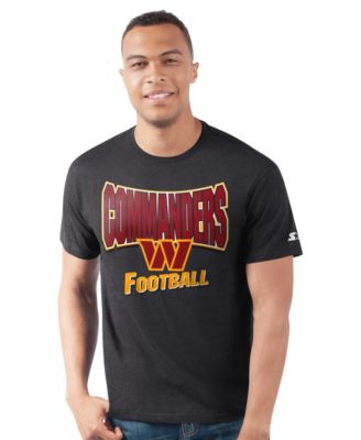 Men's Washington Commanders Prime Time Screen-Print Cotton-Blend T-Shirt