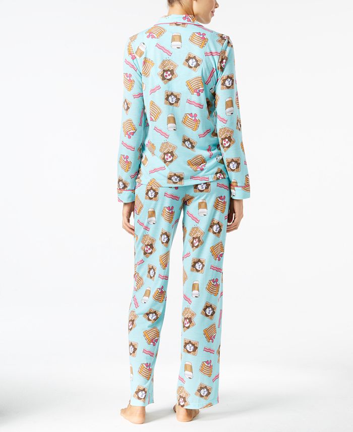 Jenni By Jennifer Moore Printed Knit Pajama Set Created For Macys And Reviews Bras Underwear