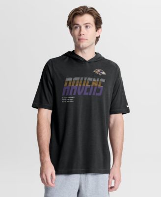 Men's Baltimore Ravens Tri-Blend Hooded Hoodie