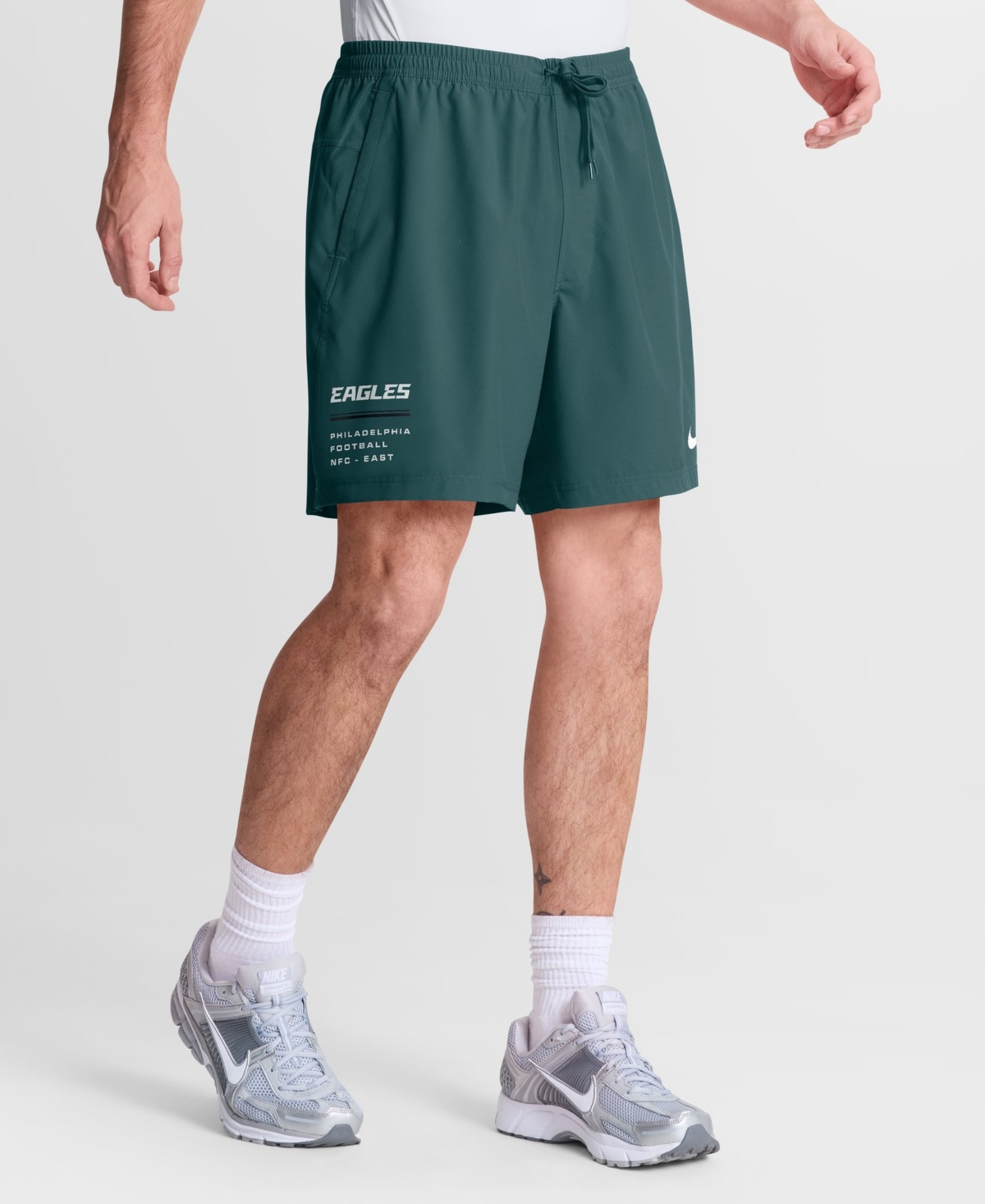 Nike Men's Philadelphia Eagles Dri-fit Form Shorts, 7" Inseam