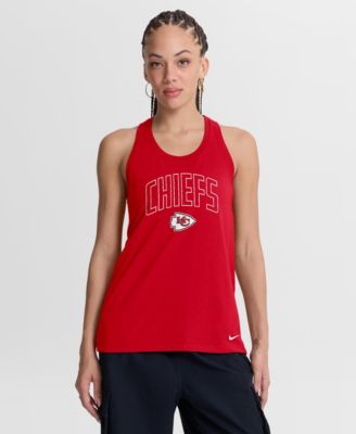 Women's Kansas City Chiefs Primetime Dri-FIT Scoop Neck Tri-Blend Tank Top