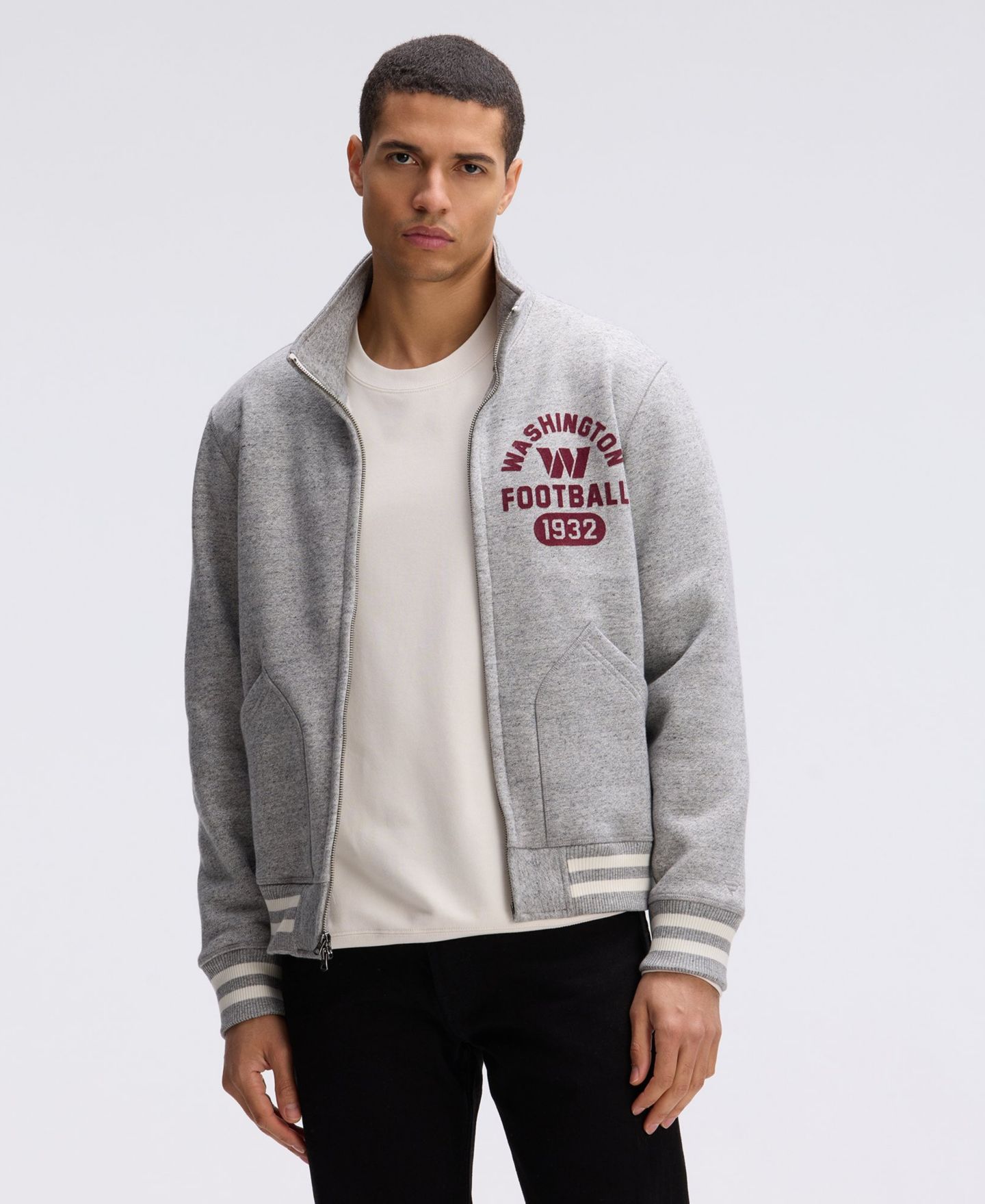 Мужская куртка Fanatics Washington Commanders IconicFleece Full-Zip — фото 1