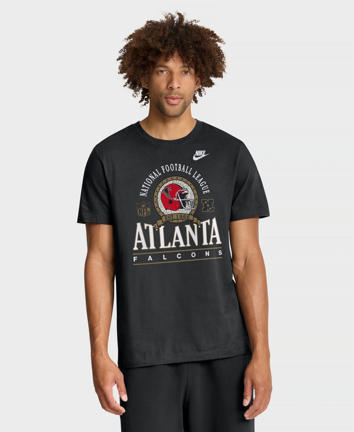 Nike Men's Atlanta Falcons Rewind Essential Throwback T-Shirt