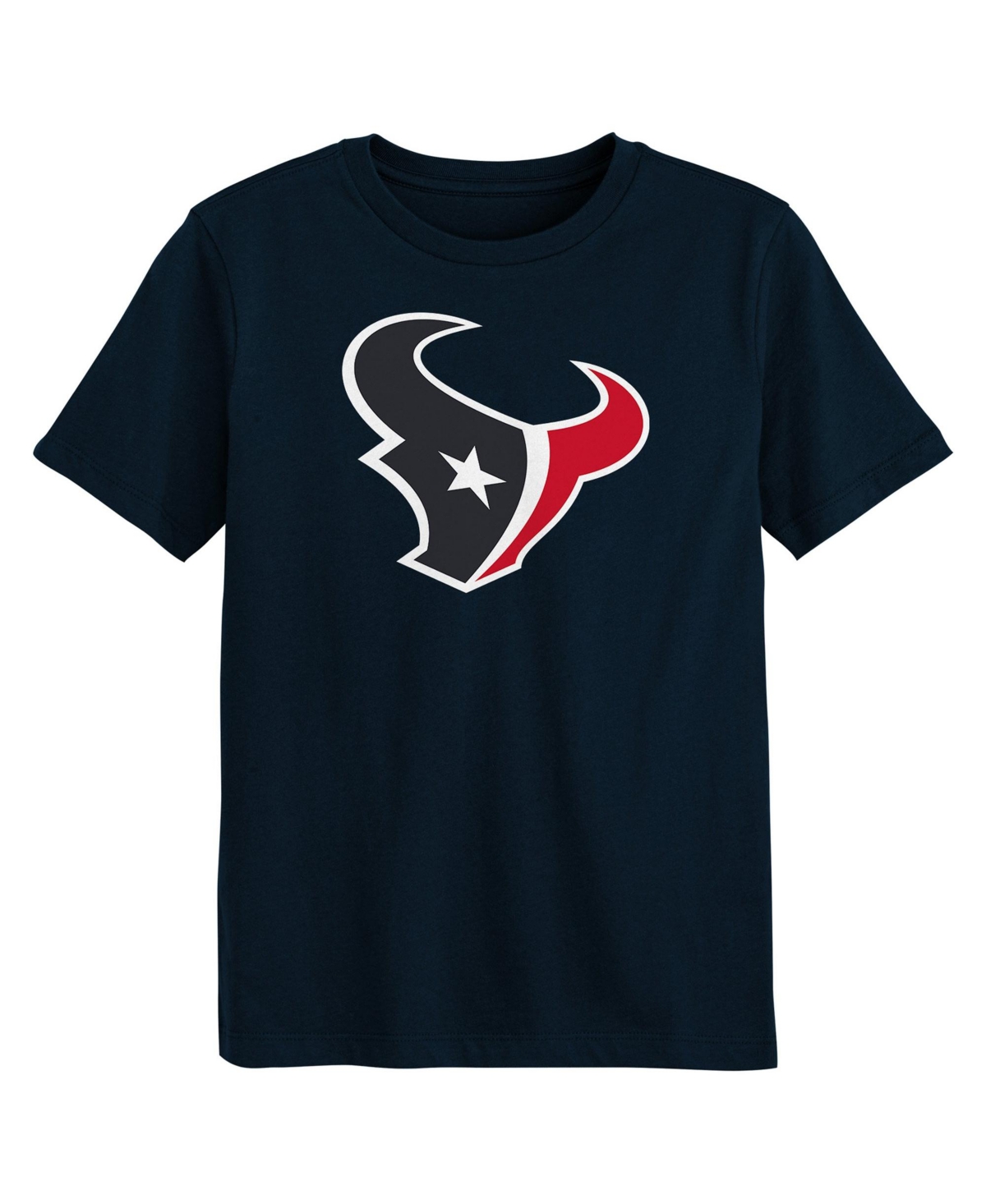 Outerstuff Toddler Boys' and Girls' 2T-5T Houston Texans Screen-Print Crewneck T-Shirt - Navy
