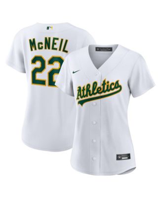 Women's Oakland Athletics Jeff McNeil Home Replica Jersey