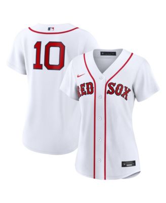 Women's Boston Red Sox Trevor Story V-Neck Loose Fit Short-Sleeve Jersey