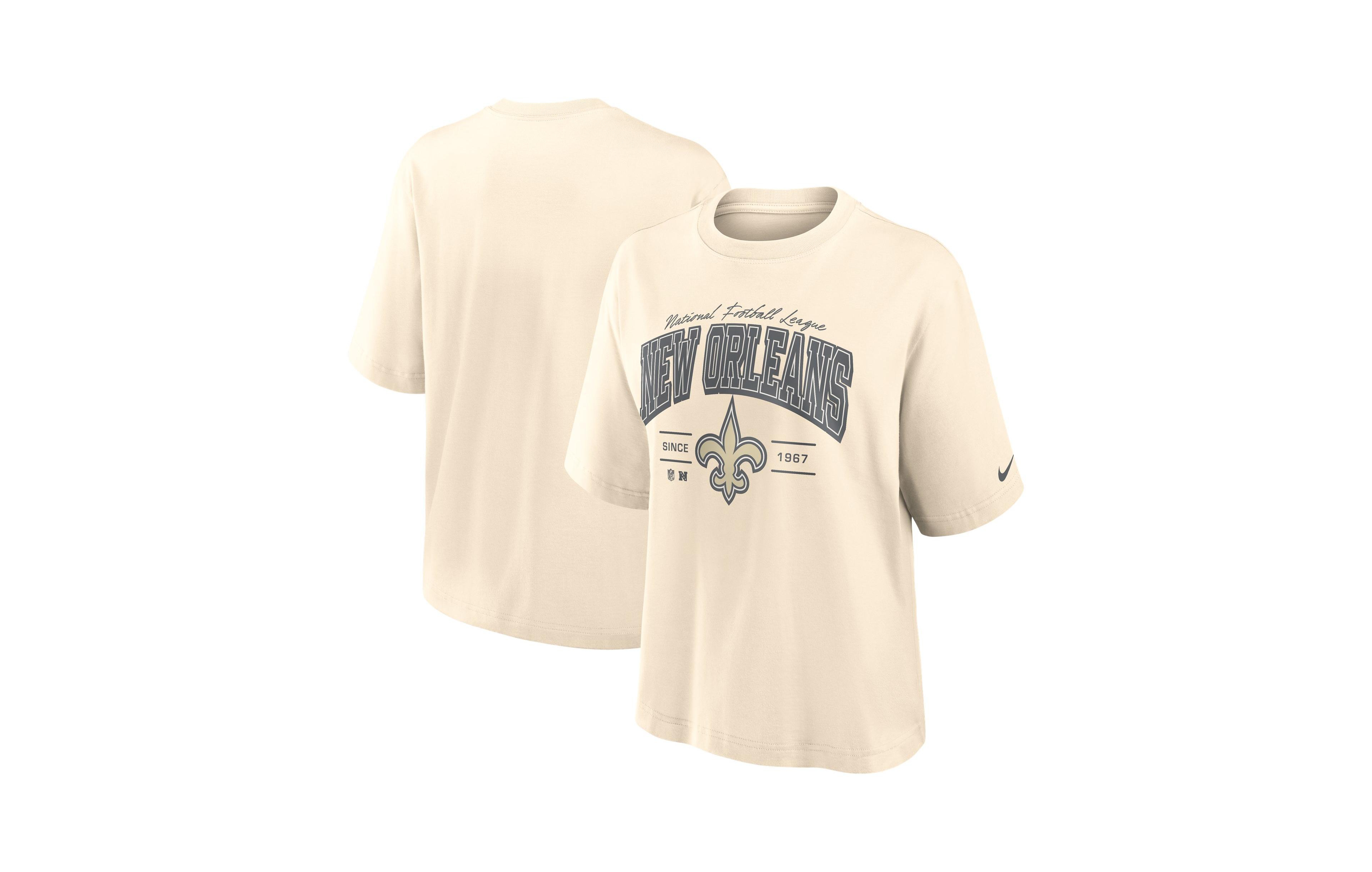 Nike Women's New Orleans Saints Vintage Mod Boxy T-Shirt