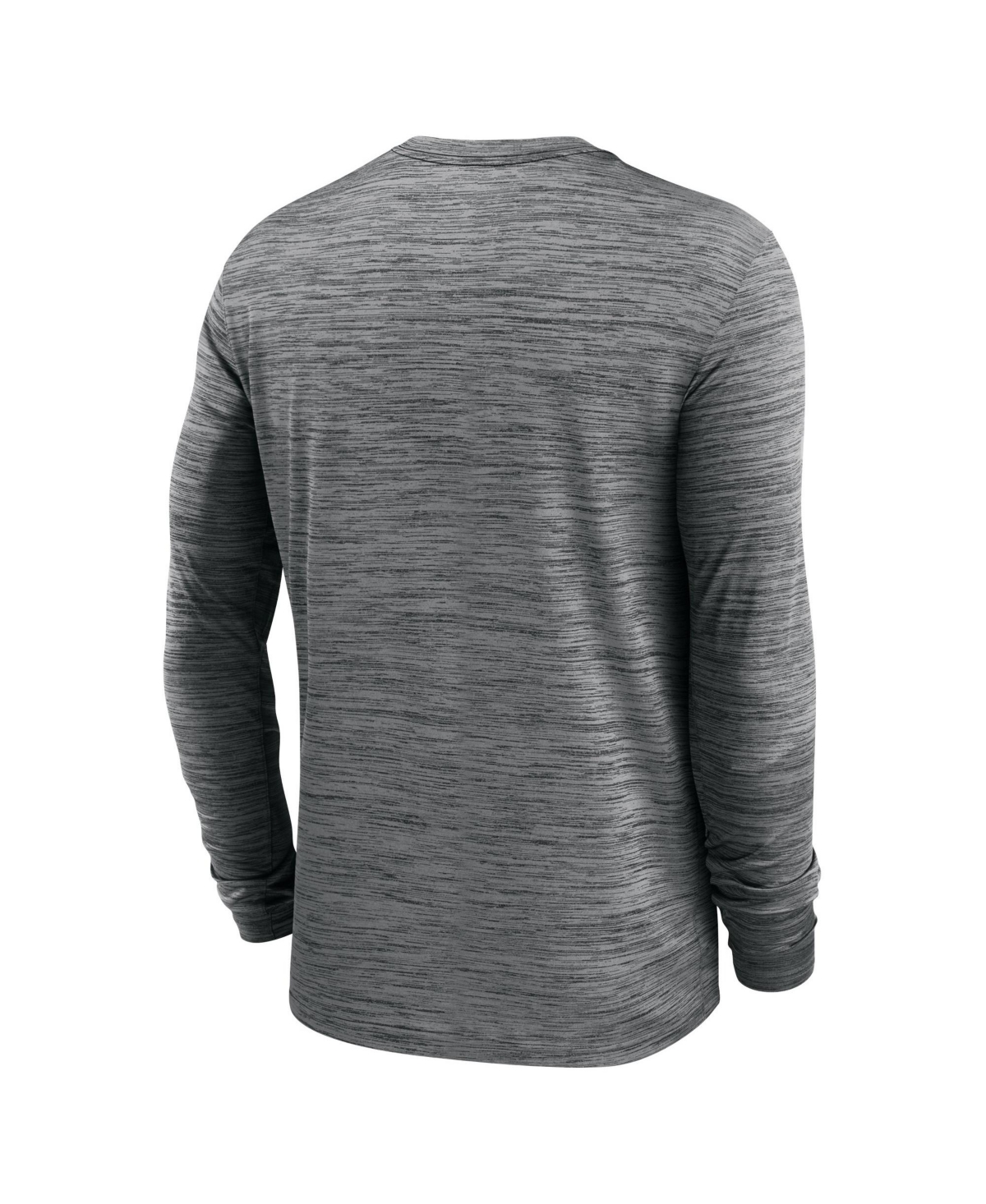 Nike Men's Sideline Velocity Long-Sleeve Crewneck Screen-Print Graphics T-Shirt
